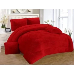Edredón Cubrelecho Peludo Peony